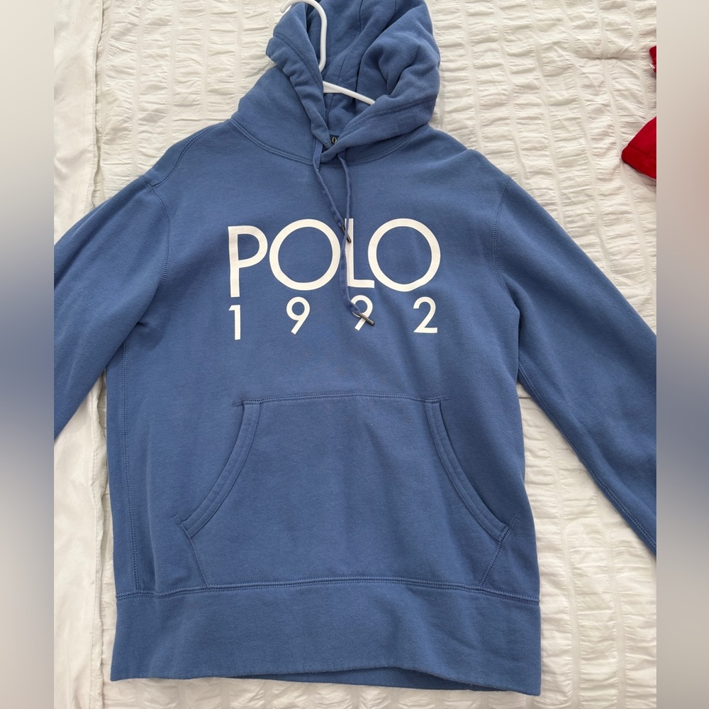 Ralph Lauren Blue Hoodie Sweater